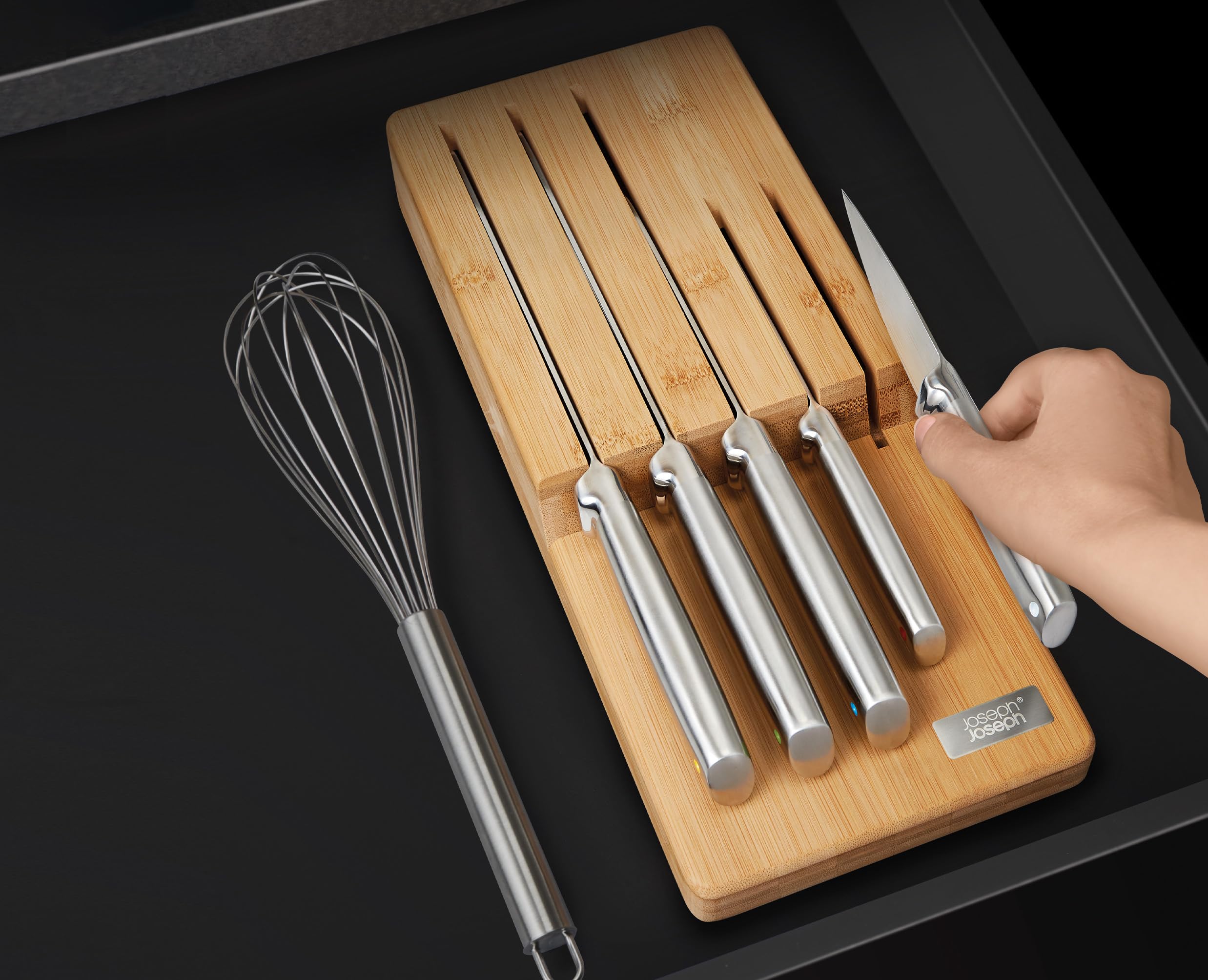 Joseph Joseph Elevate ナイフセット　回転スタンド付き Amazon.com: Joseph Joseph Elevate Knives 5-piece Carousel